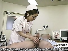 subtitles cfnm japanese nurse measuring hand gig stream cum asian